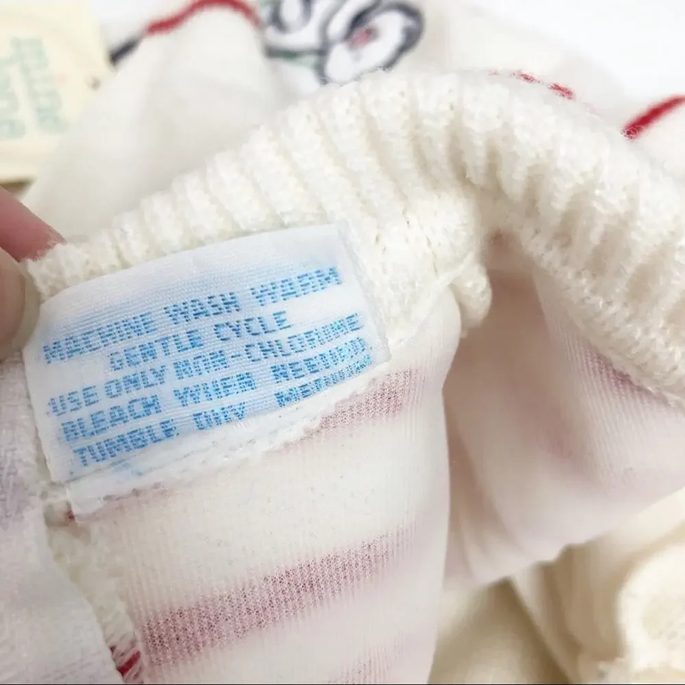Vintage Mine Alone Sweater Knit One Piece Baby Footsie